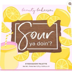 Brand New in Box Beauty Bakerie Sour Ya Doing? Eyeshadow Palette